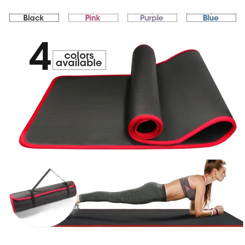 10MM Extra Thick Yoga Mats Non-slip - Suncollections